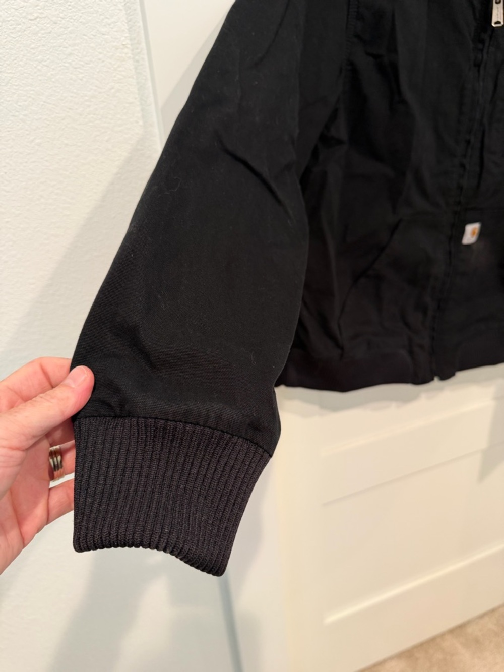 Carhartt Black Rugged-Flex Relaxed Fit Zip Jacket - Picture 3 of 9